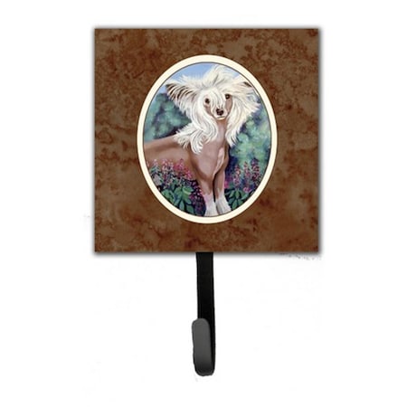 Jensendistributionservices Chinese Crested Leash or Key Holder, 6 x 1.25 x 4.25 in. MI219356